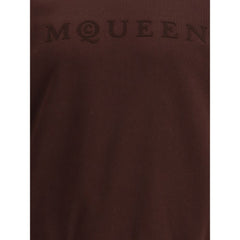 Alexander McQueen Brown Cotton Sweatshirt