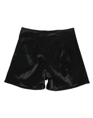 Dolce & Gabbana Black Silk Stretch Slip Cycling Women Underwear