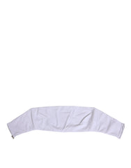 Dolce & Gabbana White Nylon Strapless Corset Top Underwear