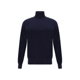 Brunello Cucinelli Blue Cashmere Cashmere Sweater
