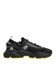 Dolce & Gabbana Black Daymaster Low Top Men Sneakers Shoes