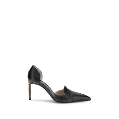 Tom Ford Black Leather High Heel Pumps