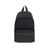 Saint Laurent Black Recycled Polyamide Backpack