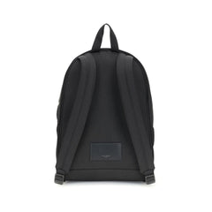 Saint Laurent Black Recycled Polyamide Backpack