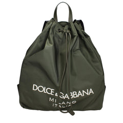 Dolce & Gabbana Green Nylon Backpack