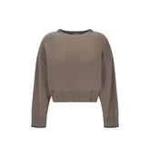 Brunello Cucinelli Beige Cashmere Cashmere Sweater