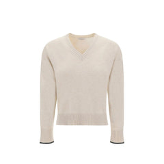 Brunello Cucinelli Beige Cashmere Cashmere Sweater
