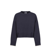 Brunello Cucinelli Blue Cashmere Cashmere Sweater
