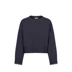 Brunello Cucinelli Blue Cashmere Cashmere Sweater