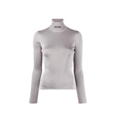 Balenciaga Gray Polyester Turtleneck