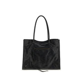 Balenciaga Black Lamb Ovis Aries Aries Shoulder Bag