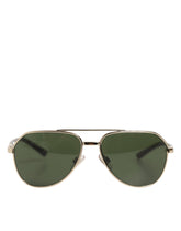 Dolce & Gabbana DG2125 Silver Frame Aviator Shades Eyewear Sunglasses Children
