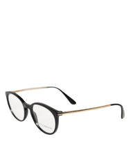 Dolce & Gabbana Black Acetate Cat Eye Frame Eyeglass Reading Glass
