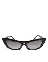 Dolce & Gabbana Black Re-Edition DNA Cat-Eye Frame Sunglasses