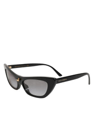 Dolce & Gabbana Black Re-Edition DNA Cat-Eye Frame Sunglasses
