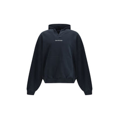 Balenciaga Black Cotton Sweatshirt