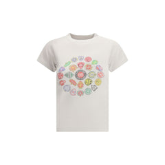 Balenciaga White Cotton T-Shirt