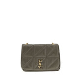 Saint Laurent Bicolor Calf Leather Bos Taurus Shoulder Bag