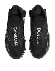 Dolce & Gabbana Black SORRENTO Sport Stretch Sneakers Shoes
