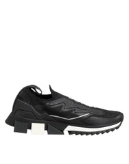 Dolce & Gabbana Black SORRENTO Sport Stretch Sneakers Shoes