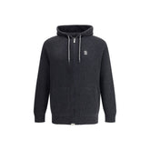 Brunello Cucinelli Black Cashmere Hoodie