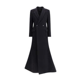 Balenciaga Black Wool Coat
