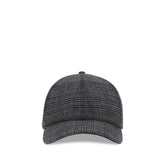 Brunello Cucinelli Gray Fleece Wool Cap (Baseball Hat)
