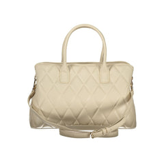 Valentino Beige Polyethylene Handbag