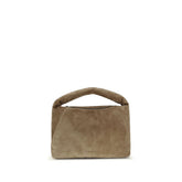 Brunello Cucinelli Beige Calf Leather Bos Taurus Shoulder Bag