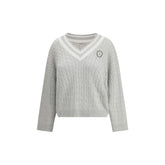Brunello Cucinelli White Cotton Sweatshirt