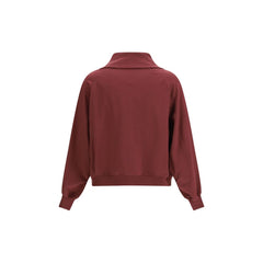 Brunello Cucinelli Bordeaux Cotton Cardigan