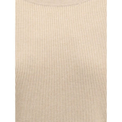 Brunello Cucinelli Beige Cashmere Cashmere Sweater