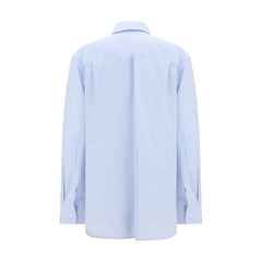 The Row Blue Cotton Shirt