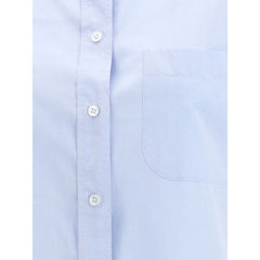 The Row Blue Cotton Shirt
