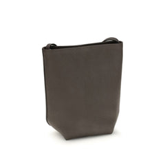 The Row Brown Calf Leather Bos Taurus Shoulder Bag