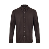 Tom Ford Brown Silk Shirt