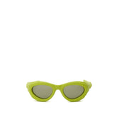 Bottega Veneta Yellow Acetate Sunglasses