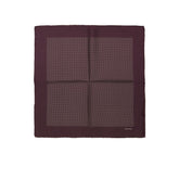 Tom Ford Bordeaux Silk Clutch Bag
