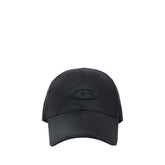 Balenciaga Black Cotton Cap (Baseball Hat)