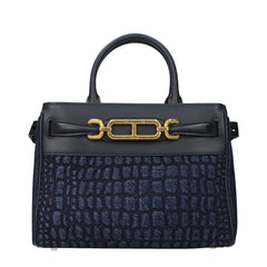 Tom Ford Blue Fabric Handbag