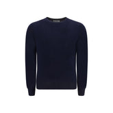 Brunello Cucinelli Blue Wool Oves Aries Sweatshirt