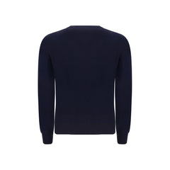 Brunello Cucinelli Blue Wool Oves Aries Sweatshirt