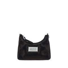 Maison Margiela Black Calf Leather Bos Taurus Shoulder Bag