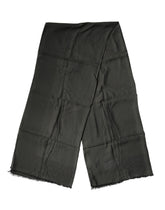 Dolce & Gabbana Black Modal Neck Wrap Men Shawl Men Scarf