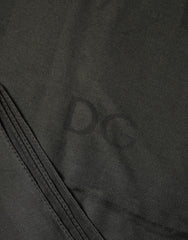 Dolce & Gabbana Black Modal Neck Wrap Men Shawl Men Scarf