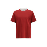 Brunello Cucinelli Multicolor Cotton T-Shirt