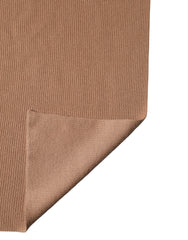 Dolce & Gabbana Brown Cashmere Knitted Neck Wrap Shawl Scarf