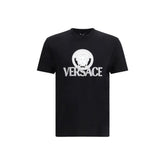 Versace Black Cotton T-Shirt