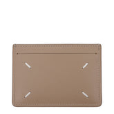 Maison Margiela Beige Leather Cardholder