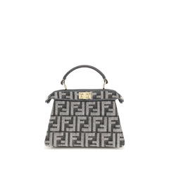 Fendi Blue Fabric Handbag